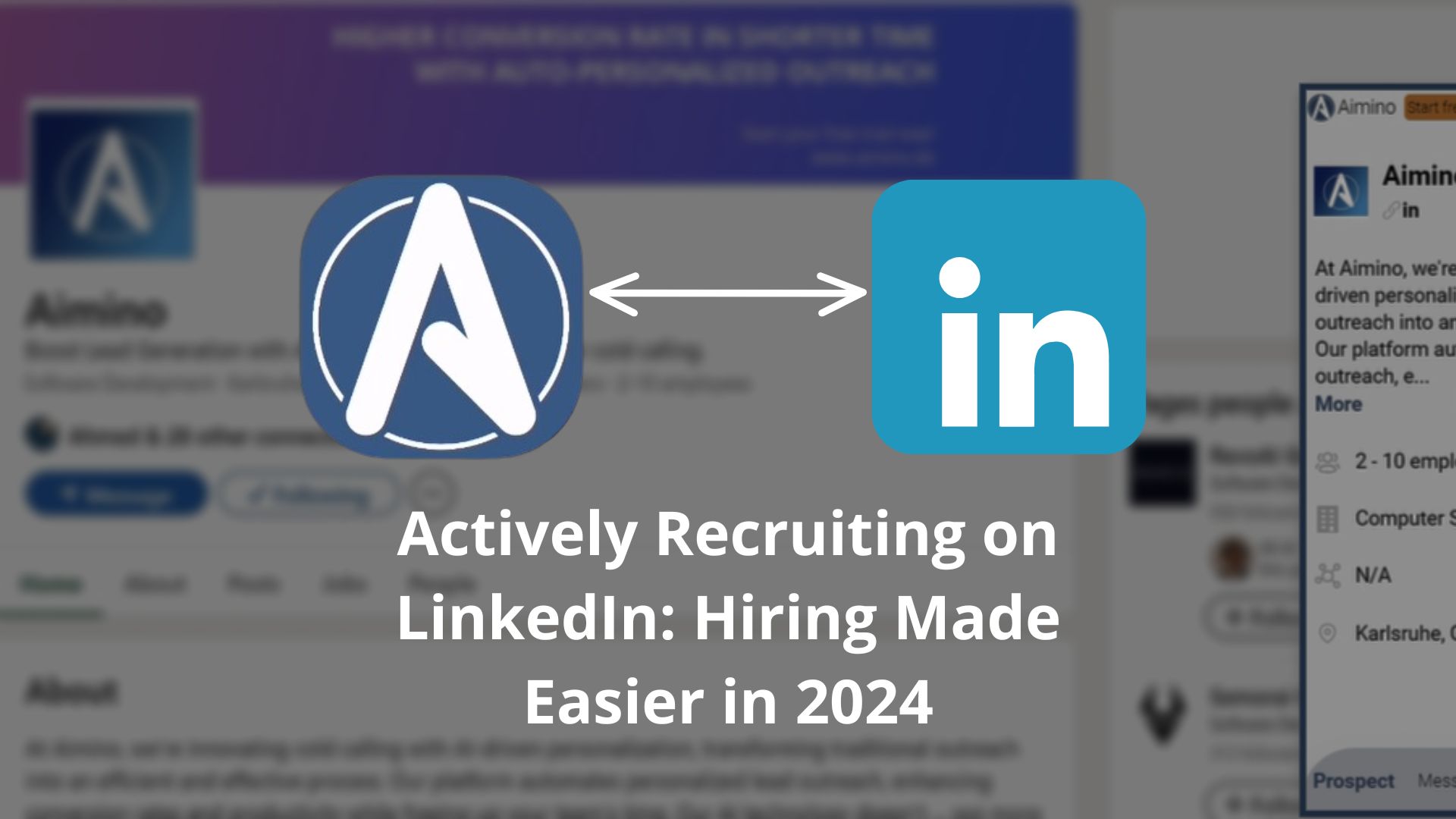 Actively Recruiting on LinkedIn: Hiring Made Easier in 2024