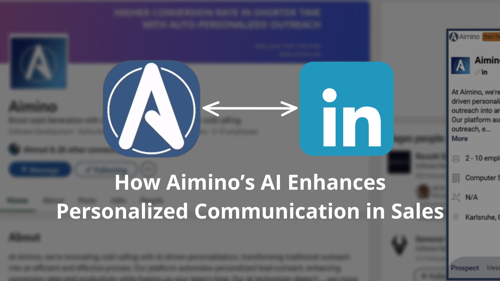 How Aimino’s AI Enhances Personalized Communication in Sales